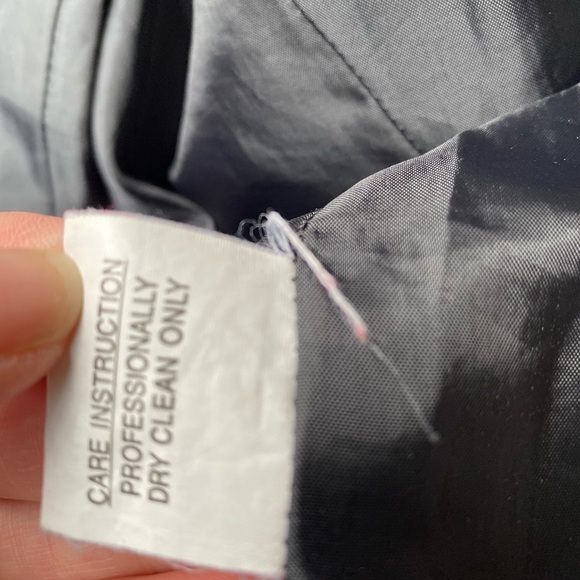 CHARLES KLEIN black cotton corduroy zip jacket fitted women’s bomber 80s vintage - Picture 12 of 13